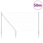 Casa si Gradina - Gradina si terasa - Garduri, panouri si accesorii - Gard pentru camp 1.2x50 m din otel galvanizat - Infinity.ro