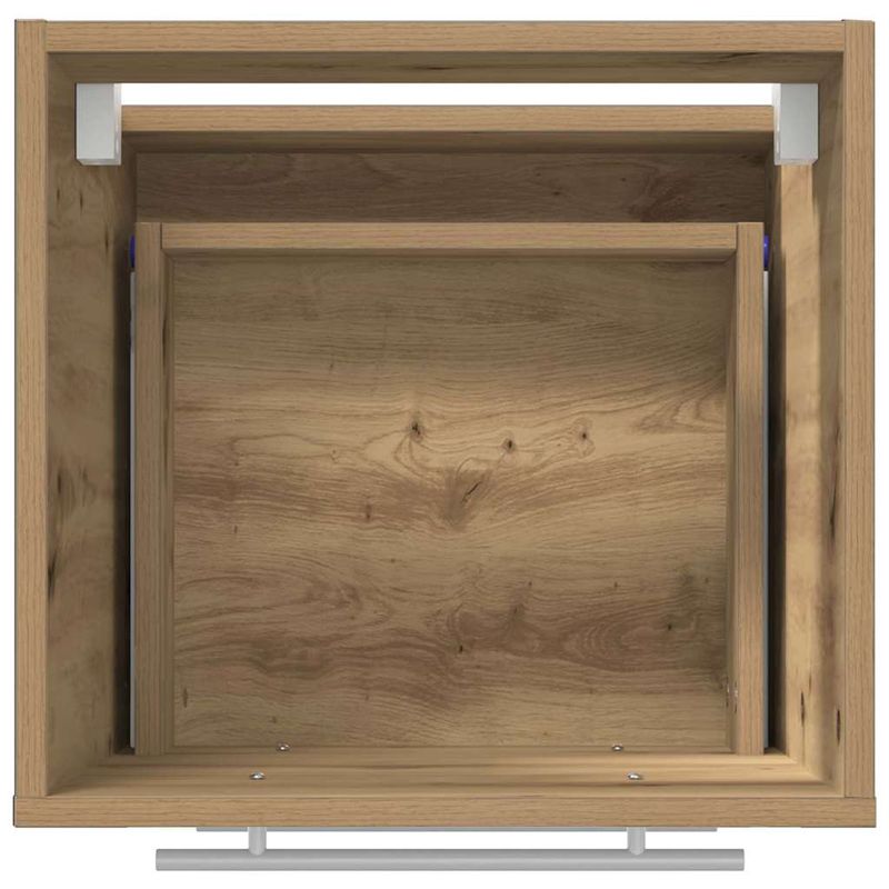 Casa si Gradina - Mobilier - Seturi de mobilier - Seturi baie - Dulap de Baie Stejar artisanal 41 x 38.5 x 48 cm Lemn compozit - Infinity.ro