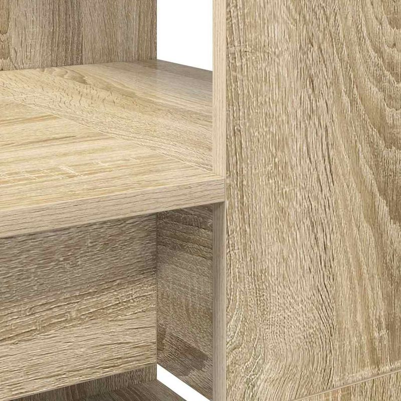 Casa si Gradina - Mobilier - Mese si birouri - Birouri - Birou cu Stocare Stejar Sonoma 113x54x120 cm Lemn Ingineresc - Infinity.ro