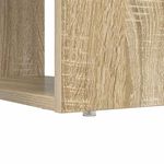Casa si Gradina - Mobilier - Mese si birouri - Birouri - Birou cu Stocare Stejar Sonoma 113x54x120 cm Lemn Ingineresc - Infinity.ro
