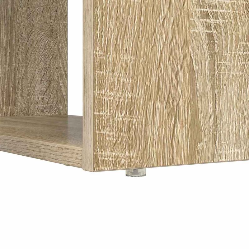 Casa si Gradina - Mobilier - Mese si birouri - Birouri - Birou cu Stocare Stejar Sonoma 113x54x120 cm Lemn Ingineresc - Infinity.ro