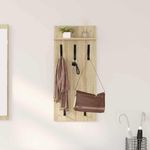 Casa si Gradina - Mobilier - Biblioteci si rafturi - Rafturi - Racator de paltoane montat pe perete cu raft Pe perete Stejar sonoma - Infinity.ro