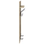 Casa si Gradina - Mobilier - Biblioteci si rafturi - Rafturi - Racator de paltoane montat pe perete cu raft Pe perete Stejar sonoma - Infinity.ro