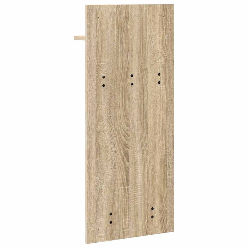 Casa si Gradina - Mobilier - Biblioteci si rafturi - Rafturi - Racator de paltoane montat pe perete cu raft Pe perete Stejar sonoma - Infinity.ro