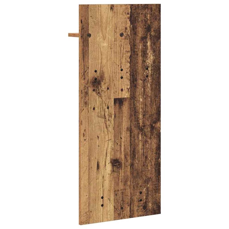 Casa si Gradina - Mobilier - Biblioteci si rafturi - Rafturi - Racator de paltoane montat pe perete Lemn vechi 90 x 40 x 10 cm - Infinity.ro