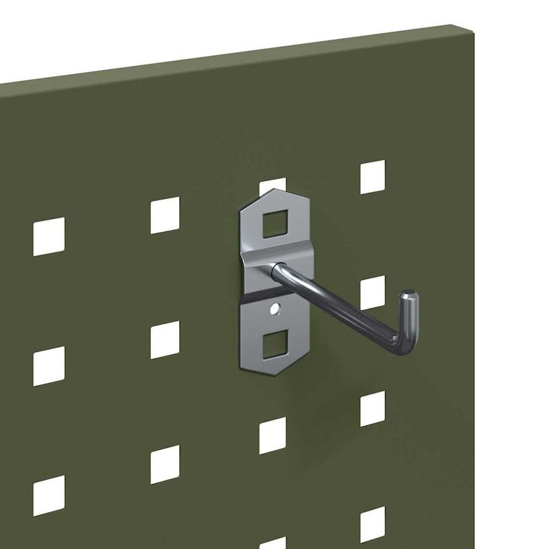 Casa si Gradina - Constructii - Depozitare, transport si protectie - Organizatoare si cutii scule - Carucior pentru unelte cu raft cu roata Olivengrønn 65 x 35 x 111 cm - Infinity.ro