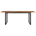 Casa si Gradina - Mobilier - Mese si birouri - Mese bucatarie si dining - Masa de sufragerie 200x100x75 cm din lemn masiv de salcam - Infinity.ro