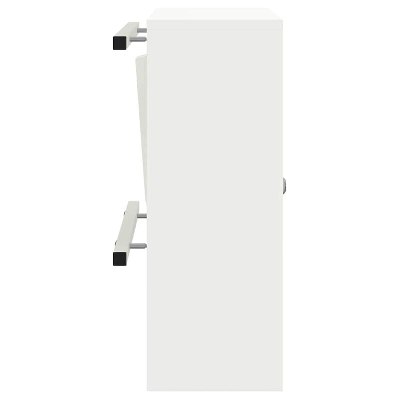 Casa si Gradina - Constructii - Depozitare, transport si protectie - Cutii postale - cutie postala Alb 30 x 23 x 55 cm Otel - Infinity.ro