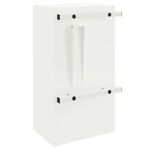 Casa si Gradina - Constructii - Depozitare, transport si protectie - Cutii postale - cutie postala Alb 30 x 23 x 55 cm Otel - Infinity.ro