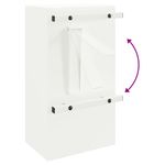 Casa si Gradina - Constructii - Depozitare, transport si protectie - Cutii postale - cutie postala Alb 30 x 23 x 55 cm Otel - Infinity.ro