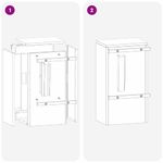Casa si Gradina - Constructii - Depozitare, transport si protectie - Cutii postale - cutie postala Alb 30 x 23 x 55 cm Otel - Infinity.ro