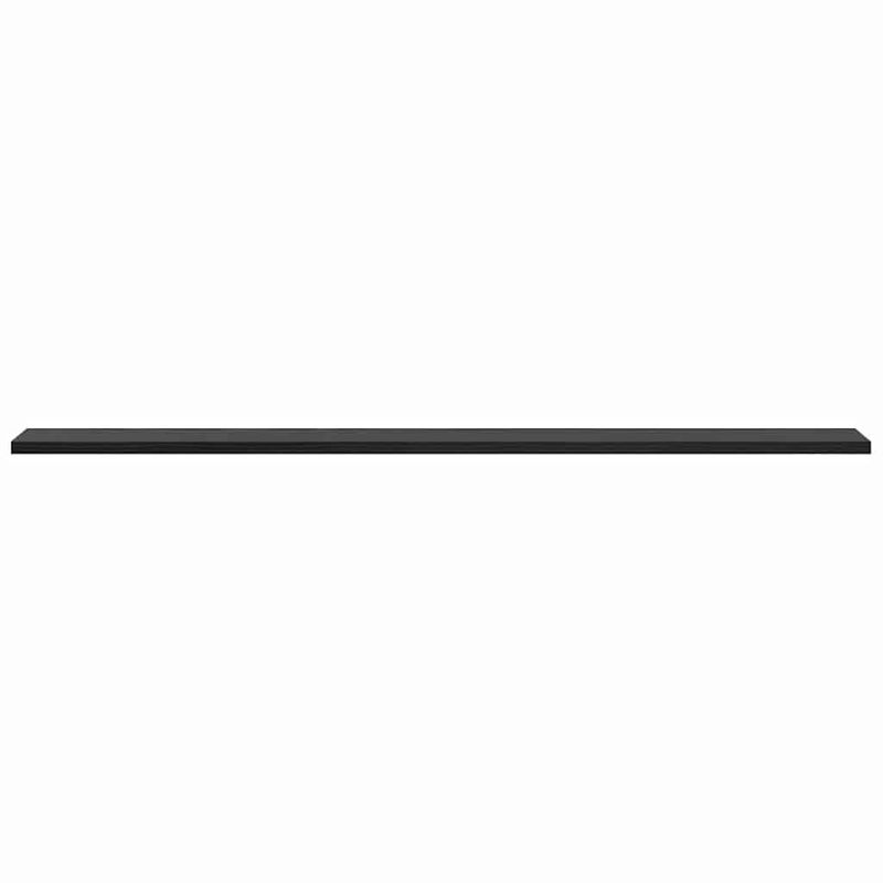 Casa si Gradina - Mobilier - Biblioteci si rafturi - Rafturi - Placa Raft pentru Carti 4 pcs Negru 100 x 40 x 1.5cm PAL - Infinity.ro