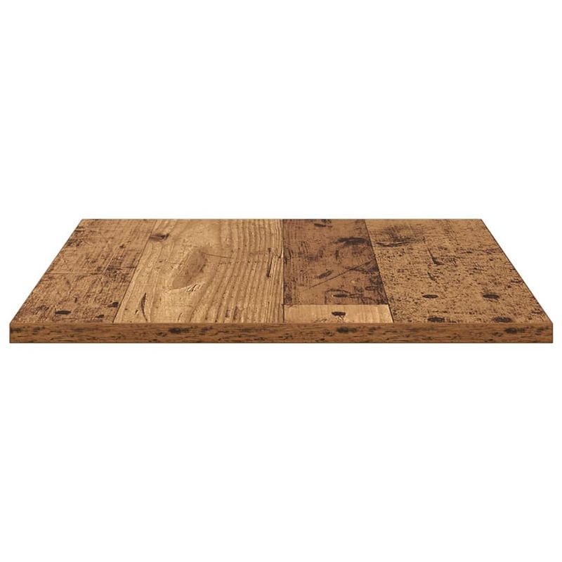 Casa si Gradina - Mobilier - Biblioteci si rafturi - Rafturi - Set 4 placi de raft - Lemn vechi - 40x40x1.5 cm - Din lemn prelucrat - Infinity.ro