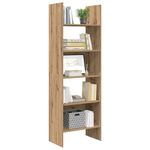 Casa si Gradina - Mobilier - Biblioteci si rafturi - Biblioteci - Dulap pentru carti stejar artizanal 60 x 35 x 180 cm - Infinity.ro