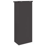 Casa si Gradina - Constructii - Depozitare, transport si protectie - Cutii postale - Cutie pentru colet Negru 44.5 x 29 x 110.5 cm Otel - Infinity.ro