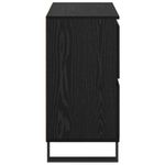 Casa si Gradina - Mobilier - Comode si corpuri - Comode - Bufet cu depozitare cu usa Negru 60 x 35 x 70 cm Lemn compozit - Infinity.ro