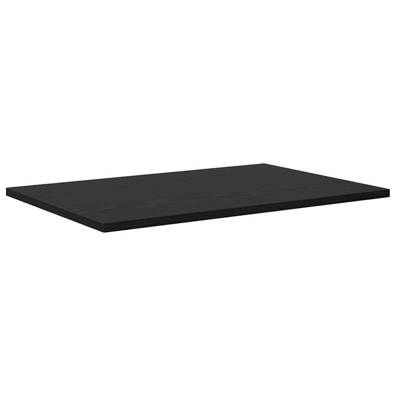 Casa si Gradina - Mobilier - Biblioteci si rafturi - Rafturi - Placa Raft pentru Carti 4 pcs Negru 100 x 40 x 1.5cm PAL - Infinity.ro
