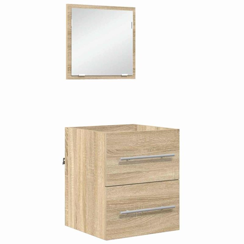 Casa si Gradina - Mobilier - Seturi de mobilier - Seturi baie - Dulap de Baie Sonoma oak 41 x 38.5 x 48 cm Lemn compozit - Infinity.ro