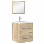Casa si Gradina - Mobilier - Seturi de mobilier - Seturi baie - Dulap de Baie Sonoma oak 41 x 38.5 x 48 cm Lemn compozit - Infinity.ro