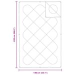 Casa si Gradina - Textile si covoare - Perne si pilote - Pilote - Pilota cu perna 2 pcs Alb 140 x 220 cm Microfibra - Infinity.ro