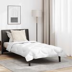 Casa si Gradina - Textile si covoare - Perne si pilote - Pilote - Pilota cu perna 2 pcs Alb 155 x 200 cm Microfibra - Infinity.ro