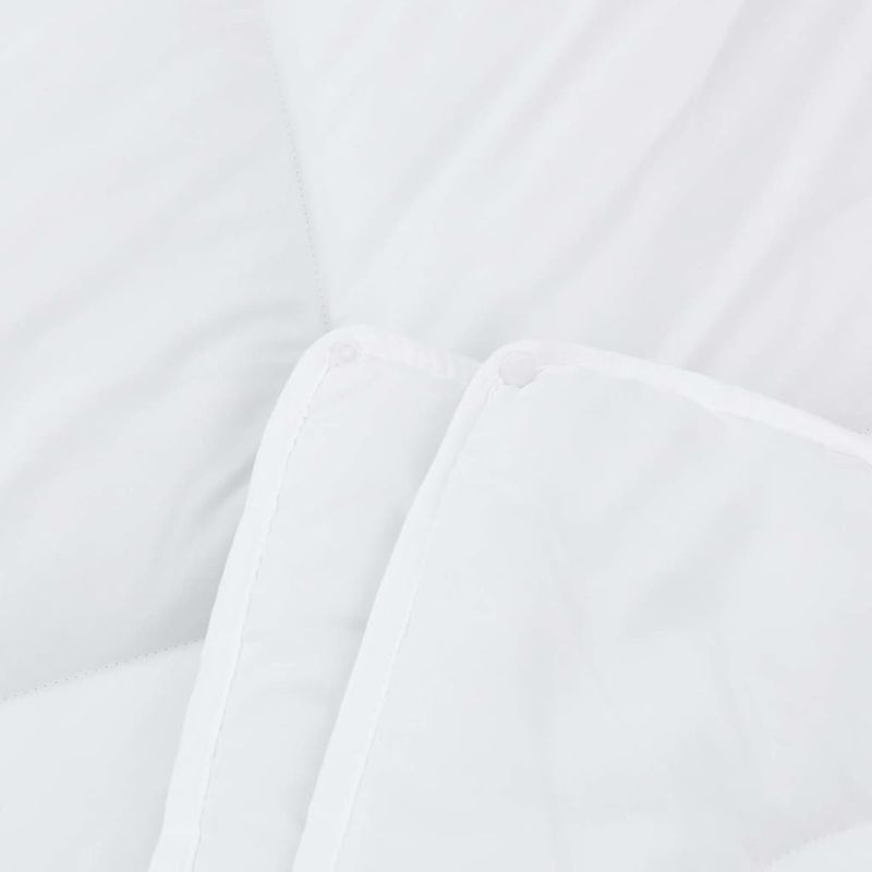 Casa si Gradina - Textile si covoare - Perne si pilote - Pilote - Pilota cu perna 2 pcs Alb 155 x 200 cm Microfibra - Infinity.ro