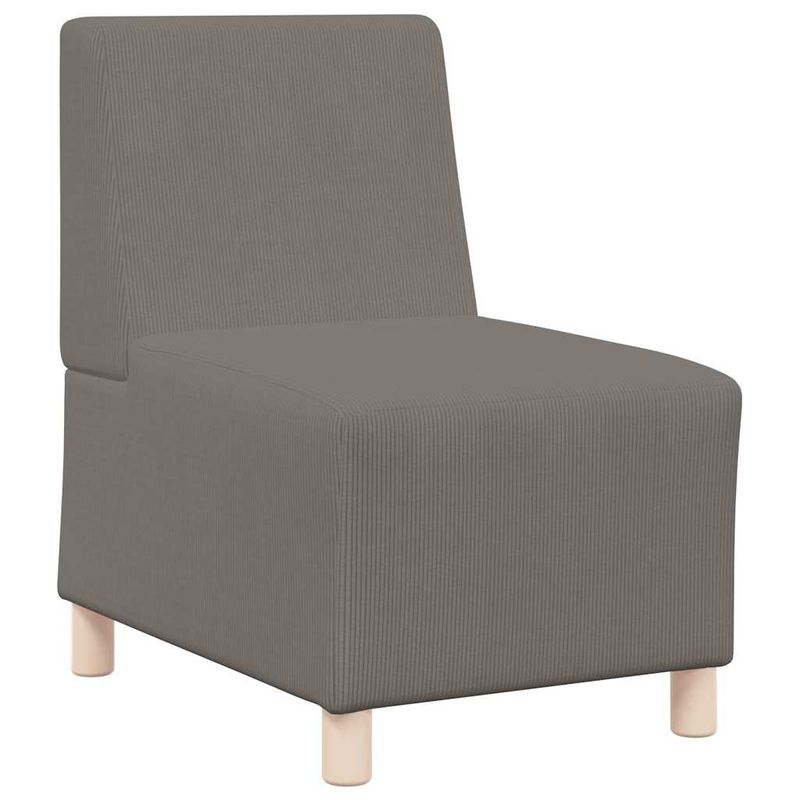 Casa si Gradina - Mobilier - Canapele si coltare - Canapele - Canapea Scaun 2 pcs Gri deschis 55 x 74 x 82 cm - Infinity.ro