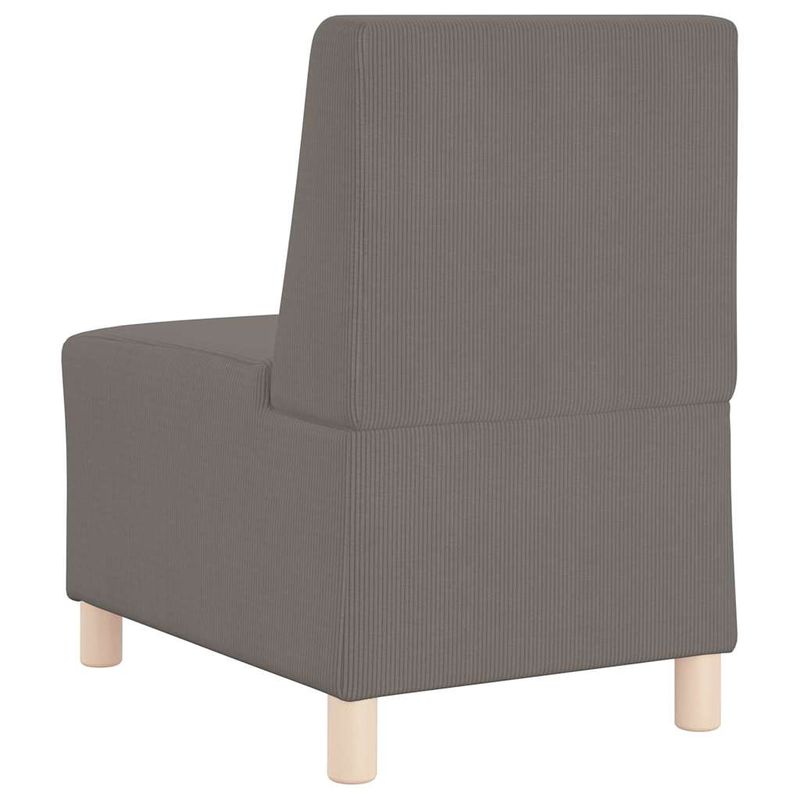 Casa si Gradina - Mobilier - Canapele si coltare - Canapele - Canapea Scaun 2 pcs Gri deschis 55 x 74 x 82 cm - Infinity.ro