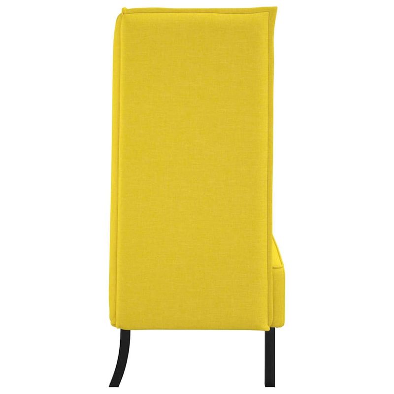 Casa si Gradina - Mobilier - Canapele si coltare - Canapele - Canapea inalta galben deschis 109x56x121 cm tesatura - Infinity.ro