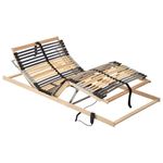 Casa si Gradina - Mobilier - Saltele si somiere - Somiere - Somiera de pat electrica cu lamele – 39 lamele, 7 zone, 100 x 190 cm - Infinity.ro