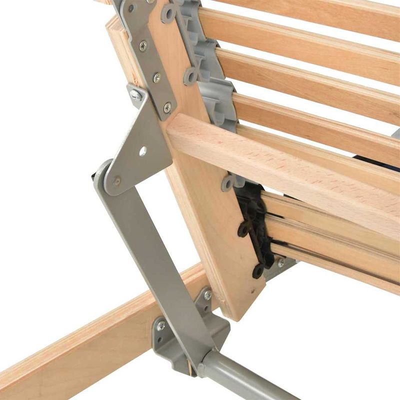 Casa si Gradina - Mobilier - Saltele si somiere - Somiere - Somiera de pat electrica cu lamele – 39 lamele, 7 zone, 100 x 190 cm - Infinity.ro