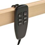 Casa si Gradina - Mobilier - Saltele si somiere - Somiere - Somiera de pat electrica cu lamele – 39 lamele, 7 zone, 100 x 190 cm - Infinity.ro