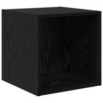 Casa si Gradina - Mobilier - Seturi de mobilier - Seturi living - Set dulap TV cu raft cu depozitare 3 pcs Stejar negru Lemn compozit - Infinity.ro