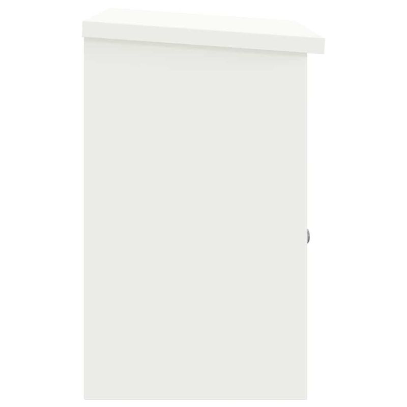 Casa si Gradina - Constructii - Depozitare, transport si protectie - Cutii postale - Cutie pentru colet Alb 44 x 35 x 59 cm Otel - Infinity.ro