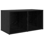 Casa si Gradina - Mobilier - Seturi de mobilier - Seturi living - Set dulap TV 3 pcs Negru 107 x 35 x 37 cm Lemn compozit - Infinity.ro