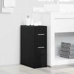 Casa si Gradina - Mobilier - Dulapuri si sifoniere - Dulapuri - Dulap de baie subtire Stejar negru 22 x 44 x 61.5 cm PAL - Infinity.ro
