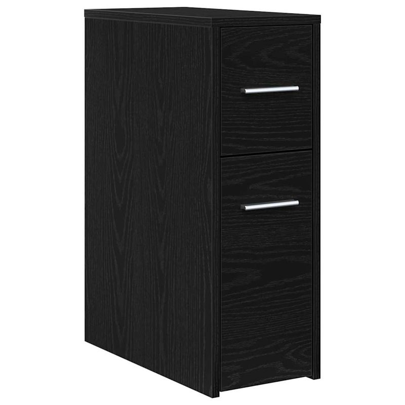 Casa si Gradina - Mobilier - Dulapuri si sifoniere - Dulapuri - Dulap de baie subtire Stejar negru 22 x 44 x 61.5 cm PAL - Infinity.ro