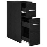 Casa si Gradina - Mobilier - Dulapuri si sifoniere - Dulapuri - Dulap de baie subtire Stejar negru 22 x 44 x 61.5 cm PAL - Infinity.ro
