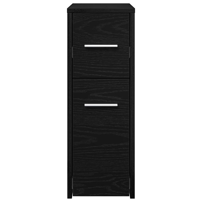 Casa si Gradina - Mobilier - Dulapuri si sifoniere - Dulapuri - Dulap de baie subtire Stejar negru 22 x 44 x 61.5 cm PAL - Infinity.ro