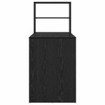 Casa si Gradina - Mobilier - Mese si birouri - Birouri - Birou cu depozitare stejar negru 113x54x120 cm Lemn ingineresc - Infinity.ro