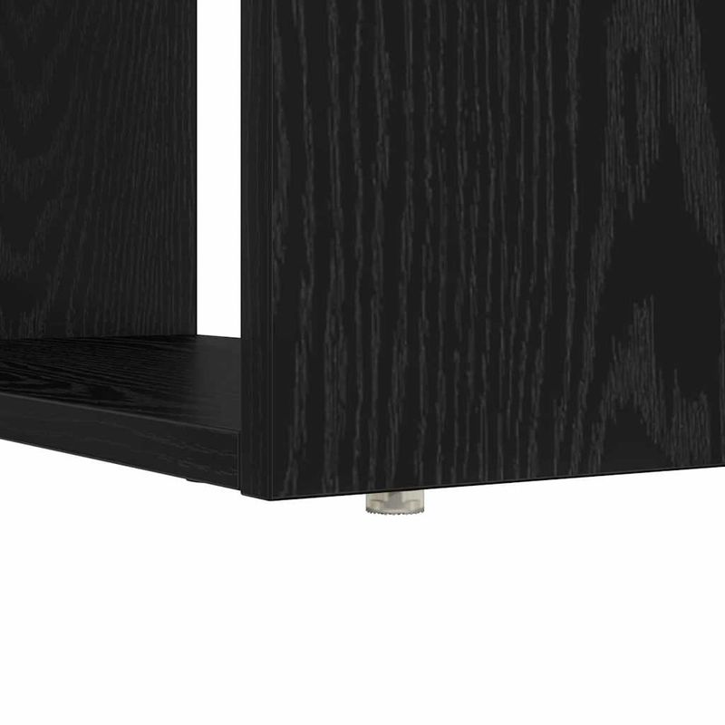 Casa si Gradina - Mobilier - Mese si birouri - Birouri - Birou cu depozitare stejar negru 113x54x120 cm Lemn ingineresc - Infinity.ro