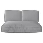 Casa si Gradina - Textile si covoare - Perne si pilote - Perne decorative - Set de perne pentru palet cu perna 3 pcs Gri - Infinity.ro