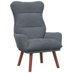 Casa si Gradina - Mobilier - Scaune si fotolii - Fotolii - Fotoliu Relaxant din Catifea Gri Inchis - Infinity.ro