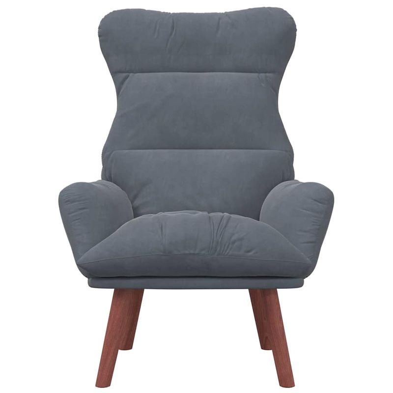 Casa si Gradina - Mobilier - Scaune si fotolii - Fotolii - Fotoliu Relaxant din Catifea Gri Inchis - Infinity.ro