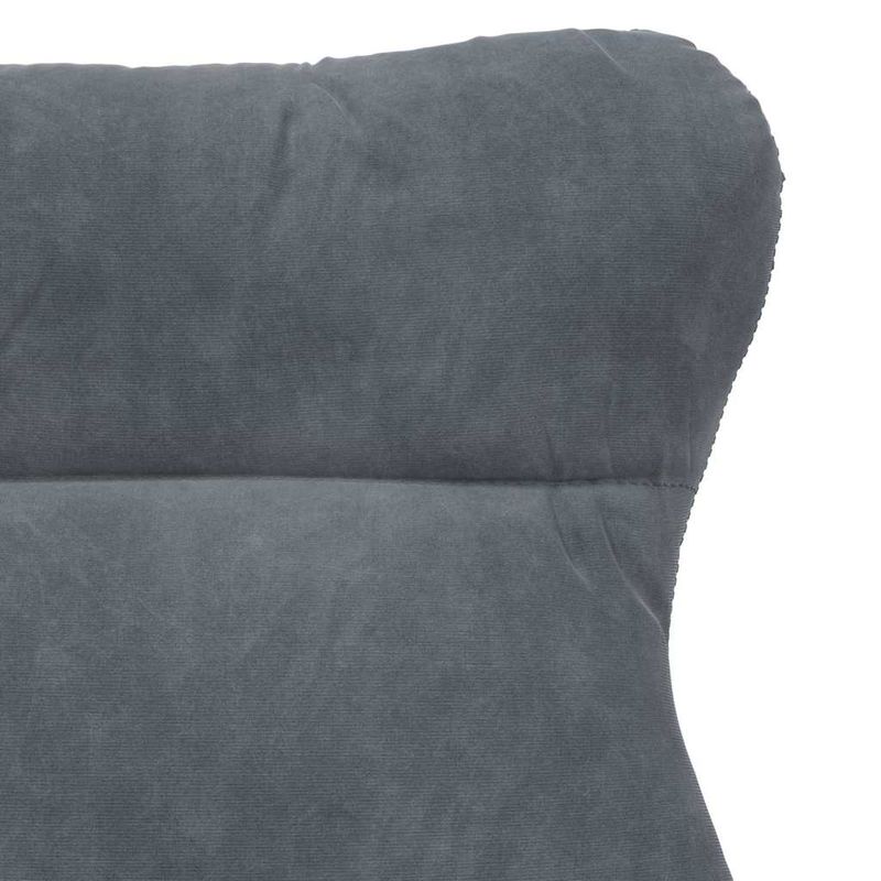 Casa si Gradina - Mobilier - Scaune si fotolii - Fotolii - Fotoliu Relaxant din Catifea Gri Inchis - Infinity.ro