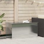 Casa si Gradina - Mobilier - Organizare si depozitare - Cutii depozitare - Cutie de depozitare exterioara Argintiu 100 x 50.5 x 50 cm - Infinity.ro