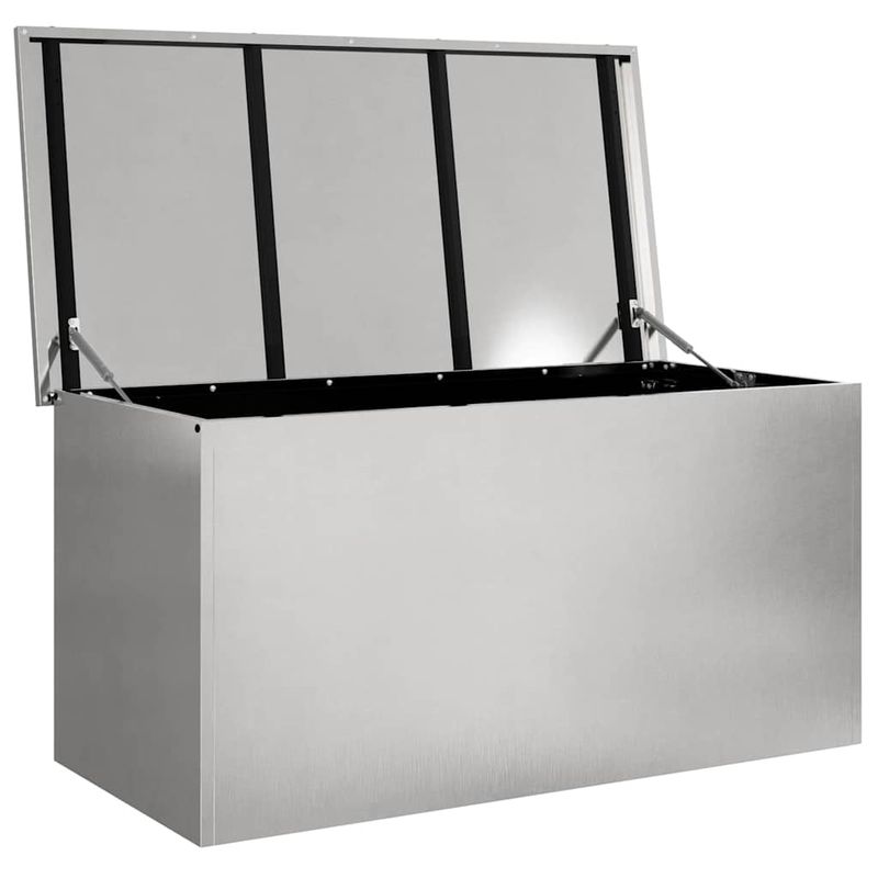 Casa si Gradina - Mobilier - Organizare si depozitare - Cutii depozitare - Cutie de depozitare exterioara Argintiu 100 x 50.5 x 50 cm - Infinity.ro