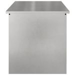 Casa si Gradina - Mobilier - Organizare si depozitare - Cutii depozitare - Cutie de depozitare exterioara Argintiu 100 x 50.5 x 50 cm - Infinity.ro