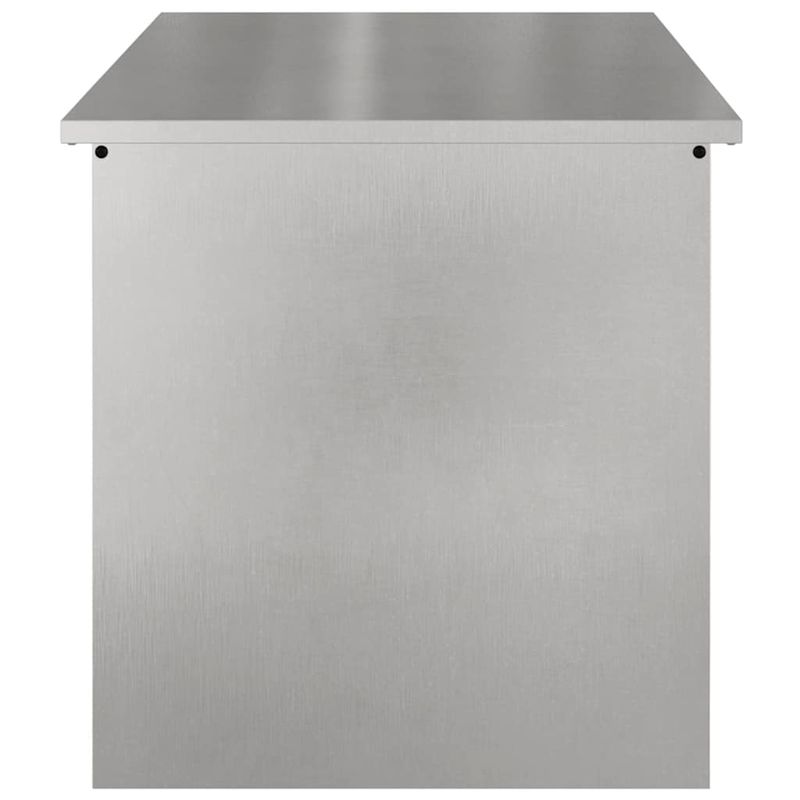 Casa si Gradina - Mobilier - Organizare si depozitare - Cutii depozitare - Cutie de depozitare exterioara Argintiu 100 x 50.5 x 50 cm - Infinity.ro