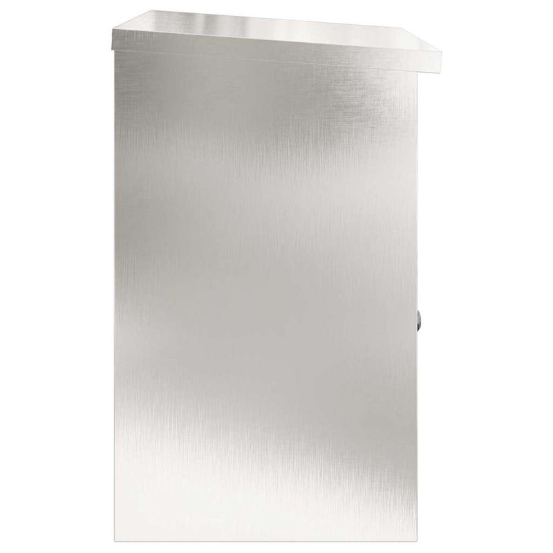 Casa si Gradina - Constructii - Depozitare, transport si protectie - Cutii postale - Cutie pentru colet Negru 44 x 35 x 59 cm Otel inoxidabil - Infinity.ro